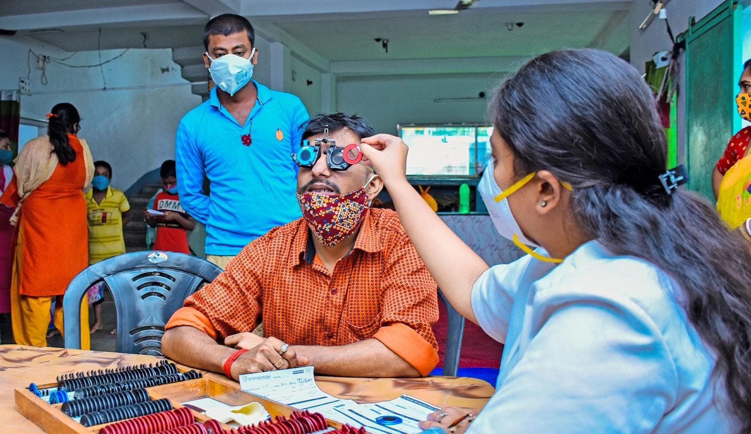 Eye care at Sri Sai Lions Netralaya