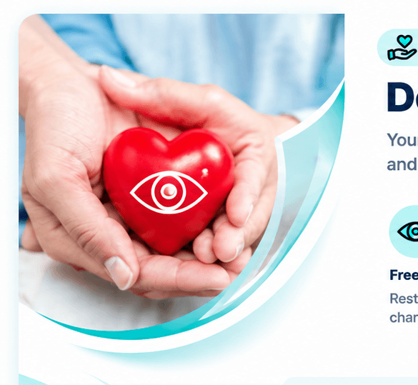 Supporting eye surgery and restoring sight